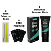 1 Charcoal Mask, 2 Blackhead Removal Tools, 8 Pore Strips, Great For Removing Blackheads Acne On Fac